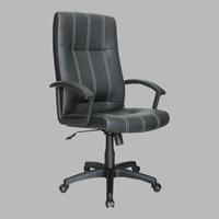 Chaise de bureau Silla Chaises de bureau d'ordinateur en cuir à dossier haut Appui-tête réglable Inclinaison et soutien lombaire