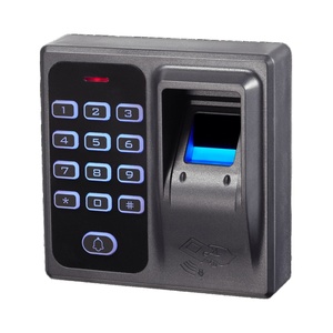 Terminal de contrôle d'accès autonome TFS12A avec lecteur de cartes RFID biométrique et d'empreintes digitales pour la gestion du temps des employés - Product Image 1