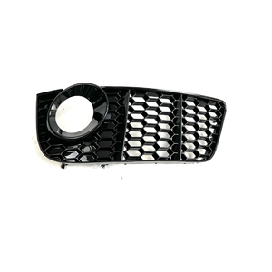 Une paire de caches de feux antibrouillard avant pour <span class=keywords><strong>Audi</strong></span> A5 Non Sline <span class=keywords><strong>2009</strong></span> 2010 2011 B8, en maille nid d'abeille hexagonale - Product Image 5