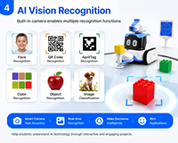 Kit de Robot de Codificación STEM para Niños, Robot Educativo para el Aula, ESP32