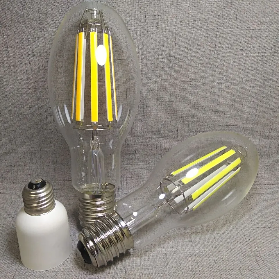 15W/25W/30W llevó la lámpara de bulbo e40 6pcs filamentos LED lámpara de vidrio cuerpo sehon E40 interna conductor externo