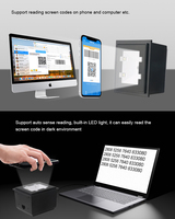 Lecteur de codes-barres 1D 2D QR intégré DP7618S, mini module de lecture de codes-barres, scanner de codes-barres NFC USB/RS232