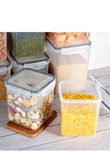 现代设计塑料透明食品容器盒冰箱盒用于厨房食品储存 - Product Image 6