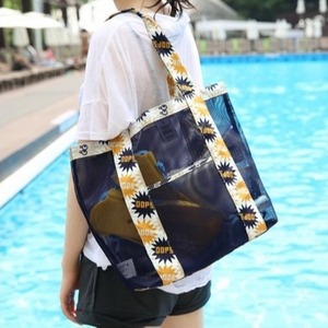 Bolso de playa de malla hueca popular para mujer, ideal para viajes, compras y natación en verano. - Product Image 5