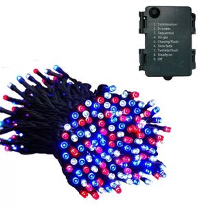 Guirnalda de Luces LED con Caja de Batería, 3AA, IP67, Impermeable, Blanco Cálido, para Decoración de Jardín y Festivales, con Certificación CE, Regulable, Suministro Directo Transfronterizo - Product Image 1