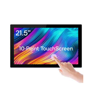 Écran tactile capacitif Full HD à cadre fin de 21,5, 27, 32 et 43 <span class=keywords><strong>pouces</strong></span>, interactif tout-en-un pour <span class=keywords><strong>PC</strong></span> industriel - Product Image 1
