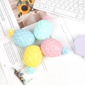 CHENXI Pineapple Stress <b>Balls</b> Fruit Fidget Toys Stress Relief <b>Squeeze</b> Stretch 4.5x8cm 64g - Product Image 4