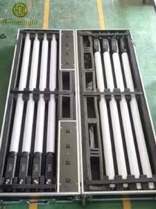 Flight Case 8 Pack 1.4M LED Tube Uplights Batterie Sans Fil DMX 360 Degrés LED Pixel Tube Light - Product Image 4