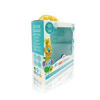 Caja de papel ecológica de diseño personalizado OEM con ventana transparente y orificio para colgar para juguetes de niños y caja de embalaje de productos para bebés