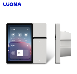 Tuya mini công tắc điều khiển 3.5 inch t Nhà thông minh Bảng điều khiển Bảng điều khiển thông minh với IR điều khiển 3 gang <span class=keywords><strong>Relay</strong></span> chuyển đổi - Product Image 1