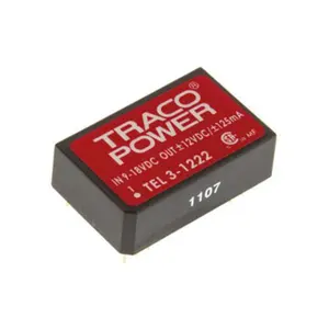 New and Original TRA-CO Power TEL 3-1222 TRA-COPOWER Iso DC-DC Converter Vin 9to18VDC Vout +/-12VDC I/O isolation 150 Good Price