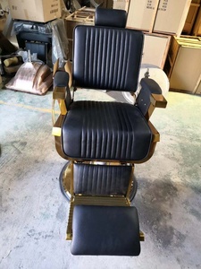 Silla de Barbería para hombre, equipamiento Vintage para salón de peluquería y <span class=keywords><strong>Peluqueria</strong></span> - Product Image 4