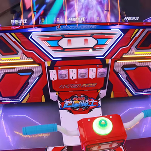 เครื่องเกมแข่งจักรยานซูเปอร์สตาร์ไนท์แบบหยอดเหรียญสำหรับศูนย์รวมความบันเทิงสำหรับครอบครัว หน้าจอ HD - Product Image 4