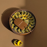 Boîte en cuir de luxe pour pâtisseries et chocolats, avec fenêtre transparente en acrylique, personnalisable pour dattes, baklavas, desserts, biscuits – Emballage cadeau