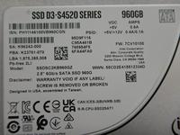 Disco de Almacenamiento Interno SSD Empresarial SATA 3.0 de 2.5 Pulgadas y 960 GB, Serie D3-S4520, SSDSC2KB960GZ1Z, Actualización de Servidor