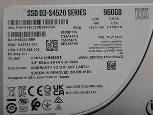Disque SSD interne SATA 2,5 pouces 960 Go, série D3-S4520, SSDSC2KB960GZ1Z pour mise à niveau d'ordinateur portable et de bureau - Product Image 3