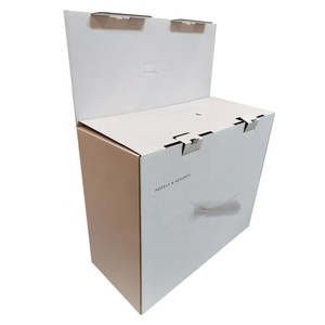 Scatola di imballaggio per biancheria da letto scatola di colore per piumino con cuscino <span class=keywords><strong>in</strong></span> <span class=keywords><strong>lattice</strong></span> personalizzato grande scatola di cartone ondulato stampata con Logo portatile - Product Image 2