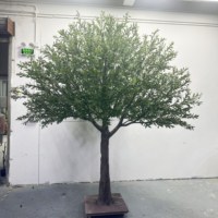 Plante d'olivier artificielle de 2,4 m de haut pour la décoration