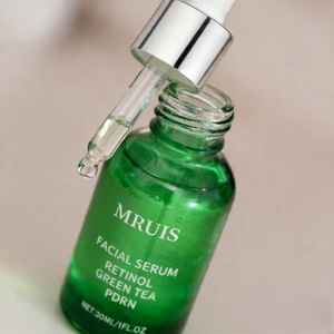 Sérum raffermissant au thé vert PDRN, <span class=keywords><strong>soin</strong></span> coréen végétalien pour les ridules et l'aplanissement de la texture de la peau, disponible en <span class=keywords><strong>coffret</strong></span> cadeau MRUIS 30ml - Product Image 5