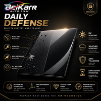 Film de protection de carrosserie BEIKARR 1,52x15m auto-réparant, anti-rayures, anti-jaunissement, transparent brillant en TPU PPF avec rejet UV 90% et IR 70%