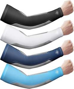 ปลอกแขนสำหรับกิจกรรมกลางแจ้งพิมพ์ลายดิจิทัลแบบเต็มรูปแบบแขน UPF50ป้องกันแสงแดด UV + การปรับแต่ง - Product Image 4