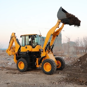 Retroexcavadora con certificado Euro 5 CE EPA, mini cargadora de nivel 4 con excavadora, Envío Gratis - Product Image 1