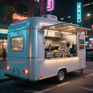 Camión de Comida 2025, Remolque de Cocina, Carritos de Venta Ambulante de Café Rápido y Barbacoa, Carrito de Comida para Vendedores Europeos, Carrito de Hot Dogs - Product Image 6