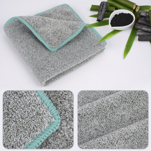 logo serviette <span class=keywords><strong>de</strong></span> nettoyage <span class=keywords><strong>de</strong></span> visage <span class=keywords><strong>de</strong></span> luxe au charbon <span class=keywords><strong>de</strong></span> <span class=keywords><strong>bambou</strong></span> <span class=keywords><strong>bio</strong></span> démaquillant pour le visage vente en gros - Product Image 4