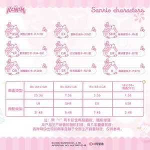 48 Boîtes de Collection de Cartes Personnages Sanrio Kaman Sanrios Sweet Journey First Gleam Pack Blind Box pour Enfants, Jouets d'Anniversaire, Vente en Gros Japonaise - Product Image 6