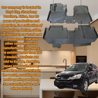 Convient pour 2007-2011 HONDA CRV avec tapis de voiture de protection contre les intempéries