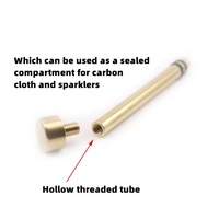 Kit de démarrage d'incendie à piston à air comprimé pour l'extérieur, outil de survie portable pour le camping, la randonnée et les situations d'urgence