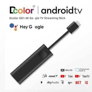Dcolor GD1 bras haute résolution Mali-G31 Mp2 Android Tv Stick 4K Compatible <span class=keywords><strong>Chromcast</strong></span> intégré avec le prix le plus bas - Product Image 2