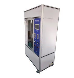 เครื่องทดสอบการเผาไหม้แนวตั้งแบบสายเดี่ยวและสายเคเบิลชนิดหน้าจอสัมผัส IEC 60332 EN 50265 เครื่องทดสอบความไวต่อไฟแบบสายเดี่ยว - Product Image 6
