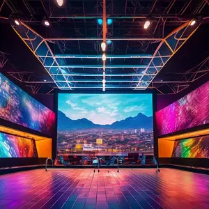 Outdoor Advertising P2.976 TV Show Stage Background LED Display Screen For Elevator Shopping Mall SDK Function ODM Supplier