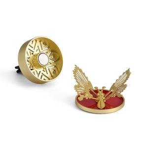 China Style Bee Design Gold Plated Common Size Metal Car <b>Diffuser</b> - Product Image 6