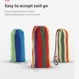 Hamac en bambou anti-basculement pour l'extérieur, équipement de camping, pliable, portable, pour balcon, balançoire de maison, chaise suspendue <span class=keywords><strong>double</strong></span> pour adultes - Product Image 3