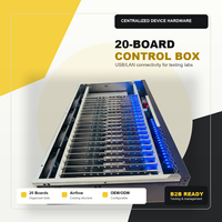 USB Phonefarm Pendingin Aktif Kontrol Batch Stabil untuk Game Multi-instance Studio Pertumbuhan Media Sosial