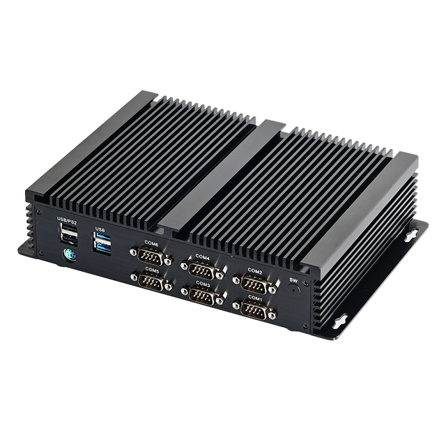 PC Station Server Mini PC Quad-Core I3 I5 8th 10th CPU Linux Ubuntu Industrial Computer Performance Compact PC