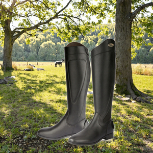 Horse Riding Boots <strong>Waterproof</strong> Leather Long Boots Knee High Boots for Horse Rider Riding Equestrian Shoes Top Equestrian Boots - Product Image 6