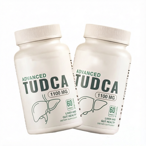 Cápsulas de Tudca de Primera Calidad para la Desintoxicación y Limpieza del Hígado, Suplemento Hepático con Sales Biliares, 500 mg, 60 Cápsulas/Botella, No Apto para Mujeres Embarazadas - Product Image 1