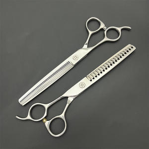 Tijeras de peluquería canina F3 de acero inoxidable para zurdos, tijeras de belleza para cortar el pelo de perros para uso profesional - Product Image 2