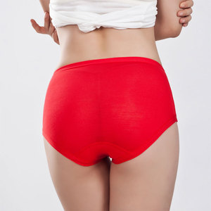 L-5XL femmes obèses Plus culottes 200 livres grande taille taille haute Modal femmes âgées moyennes personnes âgées mère Shorts - Product Image 3