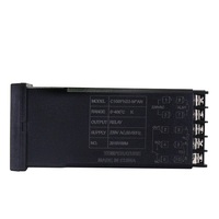 REX C100 Pengendali Suhu Termo, Output Ganda atau Ssr dengan Alarm