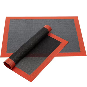 Hollow Breathable <strong>Silicone</strong> Mesh <strong>Baking</strong> Mat High Temperature Resistant Various Sizes and Square Shape <strong>Baking</strong> &amp; Pastry Tool - Product Image 2