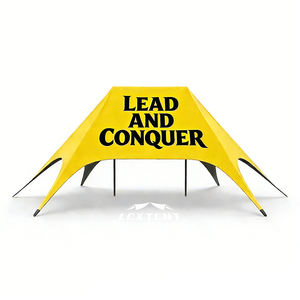 防火天篷双顶立柱星形帐篷，适用于活动遮阳天篷、星形沙滩帐篷 - Product Image 5