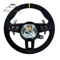 Volant en Alcantara pour Macan Cayenne Panamera Taycan 718 Cayman 991 992 911 911.2 Carrera GT2 GT2RS GT3 GT3RS GT3 RS GT4