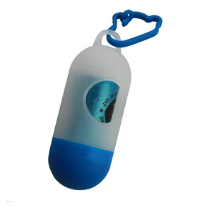 Distributeur de sacs à déjections pour animaux de compagnie en plastique transparent, portable et écologique, pour le nettoyage en extérieur, fournitures pour chiens et chats - Product Image 2