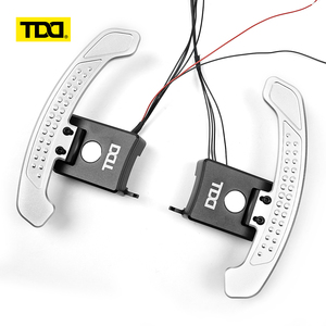 Palancas de cambio magnéticas de fibra de carbono TDD LED para volante Mustang GT Shelby - Product Image 3