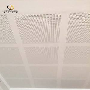 Plaque de plâtre perforée en plaques de plâtre insonorisées acoustique de haute qualité pour cloison et <span class=keywords><strong>suspension</strong></span> au plafond - Product Image 4