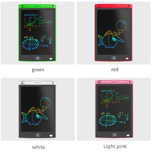 <span class=keywords><strong>Tablette</strong></span> d'écriture LCD colorée de 6,5/8,5 pouces pour enfants et tout-petits - Effacement à une touche, protection des yeux, bloc de <span class=keywords><strong>dessin</strong></span> éducatif portable - Product Image 5